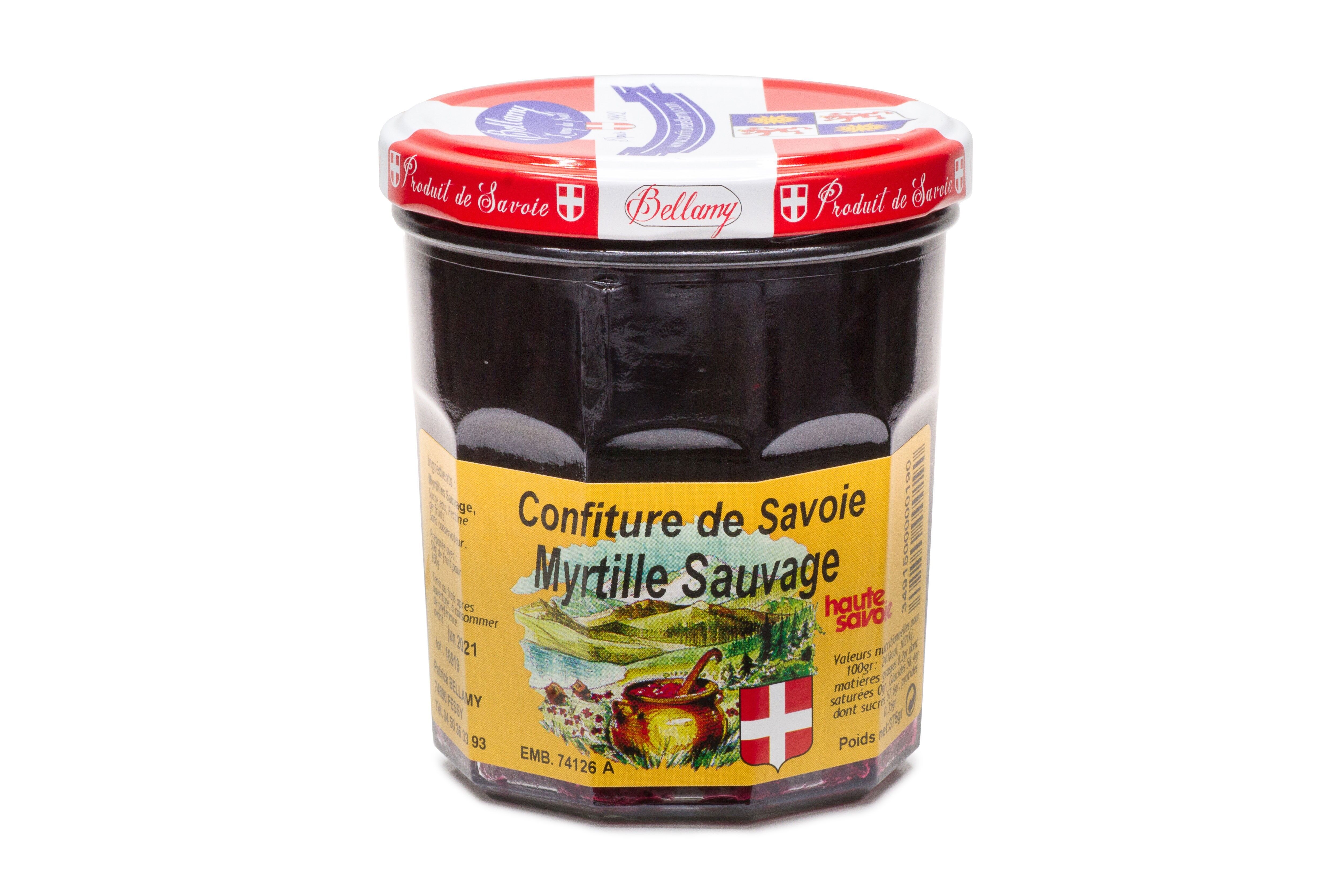Confiture de Myrtille Sauvage (carton de 12)