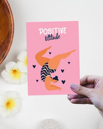 A6 - Carte Collection 'Positive Attitude' - Positive Attitude 1