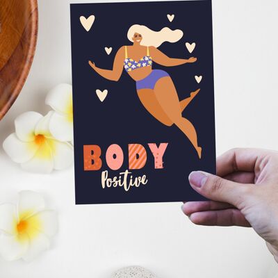 A6 - Carte Collection 'Positive Attitude' - Body positive