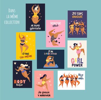 A6 - Carte Collection 'Positive Attitude' - Girl Power 4