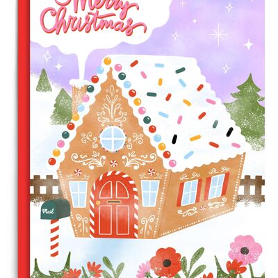 Gingerbread House | Christmas Card | Festive | Seasonal