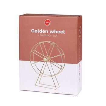 Support bijoux / Support bijoux Golden Wheel Gold 3