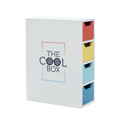 Coffret lunettes de soleil The Cool box Multicolore