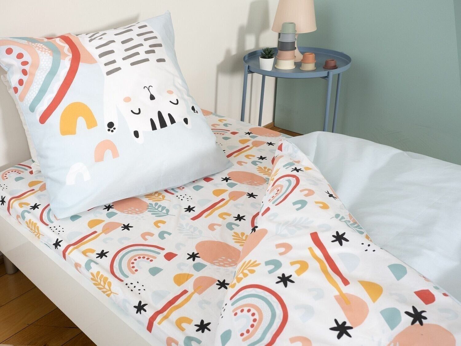 SET PIUMINO 2 PZ 140X200 CM 100% COTONE 57 FILI/CM2 CATCHI