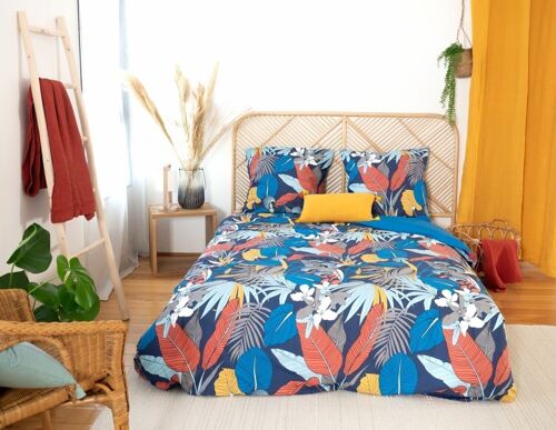 PARURE DE COUETTE 260X240CM 100%SATIN DE COTON 70 FILS -PARADE