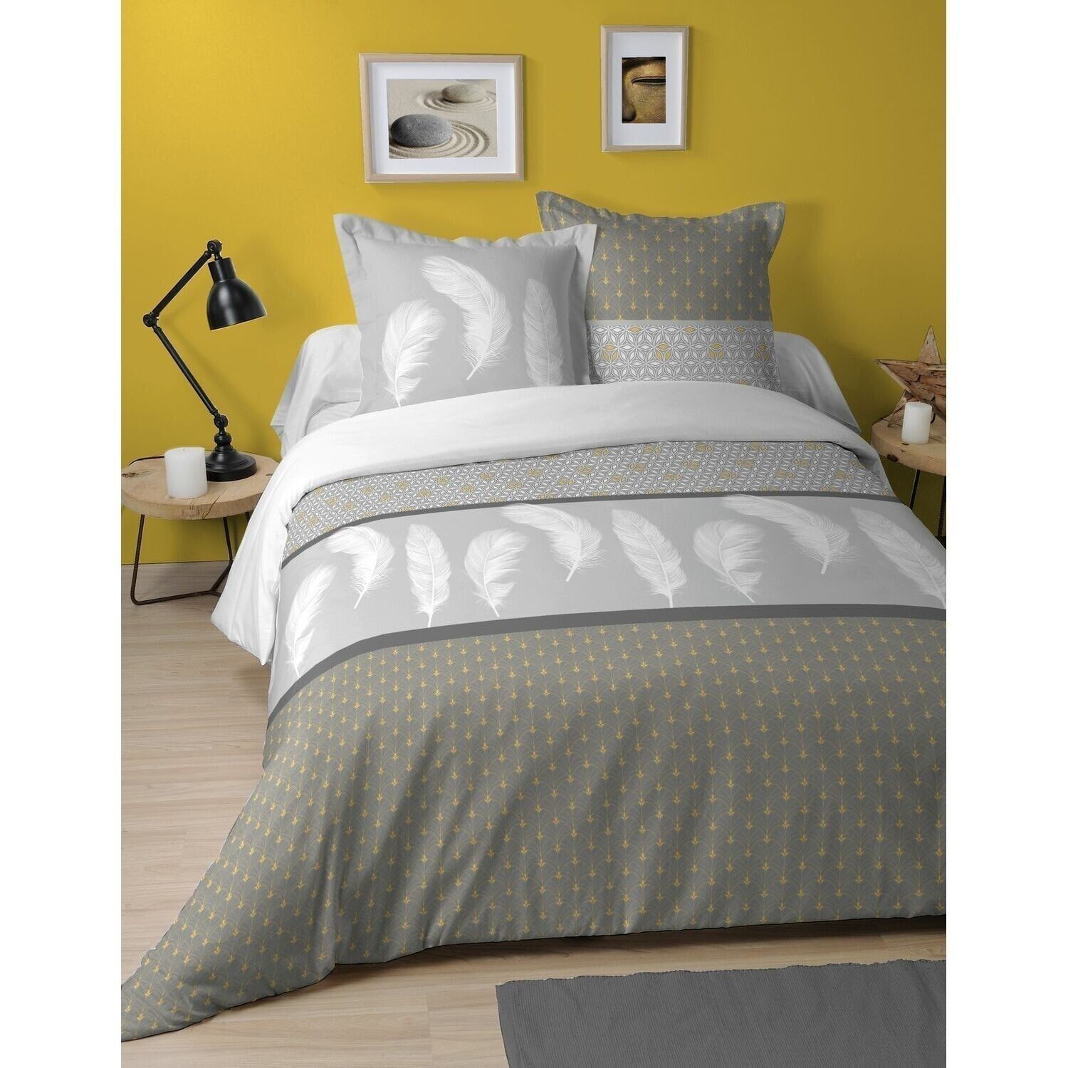 SET PIUMINO 3 PZ 240X220 CM COTONE 57 FILI/CM2-IZUMI