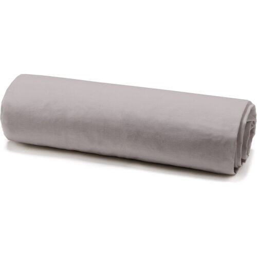 DRAP HOUSSE 100% COTON PERCALE 90x190+25 MASTIC