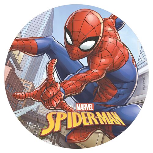 DISCOS OBLEA PARA TARTAS SPIDERMAN Ø 20CM