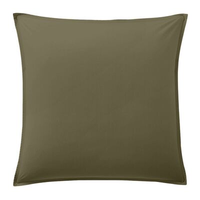 PILLOWCASE 65X65CM 100% WASHED LINEN OLIVE