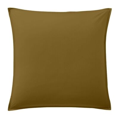 PILLOWCASE 65X65CM 100% WASHED LINEN MOKA