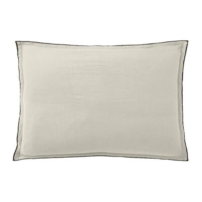 PILLOWCASE 50X70CM 100% WASHED LINEN SAND