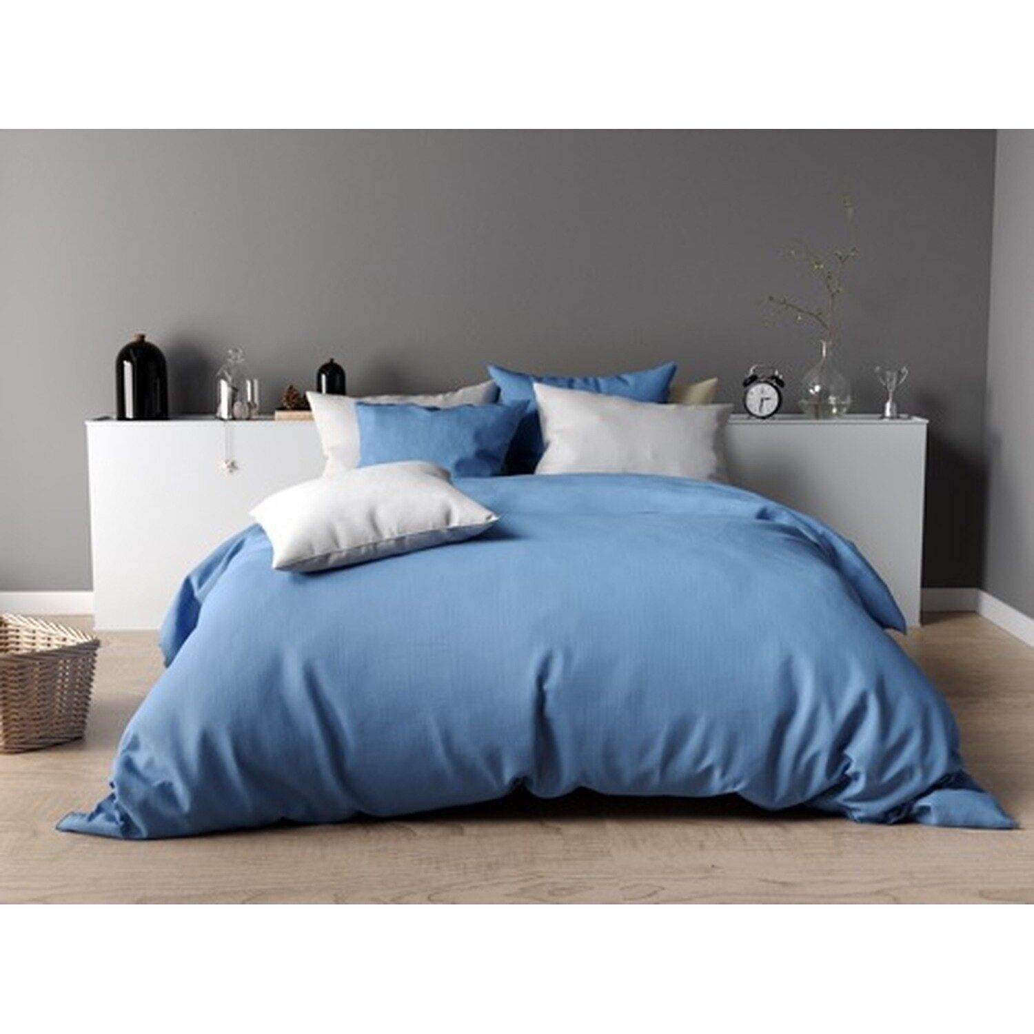 COPRIPIUMINO 260X240CM +40 PERCALE LAGO