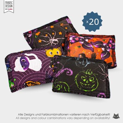 4cats Halloween Snuggle Pillow Catnip - Juego de 20