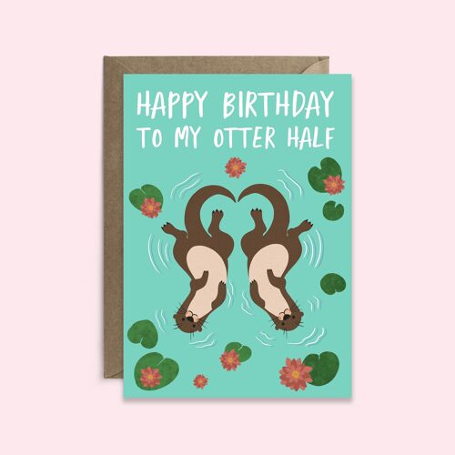 Otter Half Birthday
