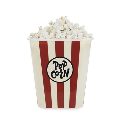 Red retro Popcorn popcorn bowl 3 L PP