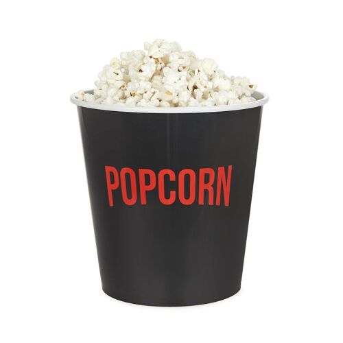 Bol palomitas Popcorn Streaming negro 2.8 L PP
