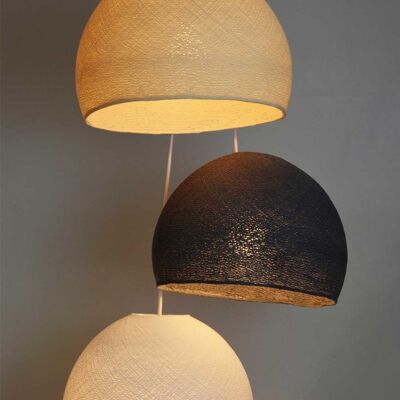 Cofanetto Suspension lamp Tripla Semisphere GRAPHITE