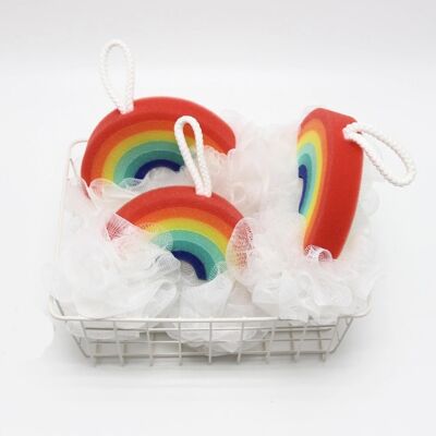 My Rainbow Day Shower Sponge