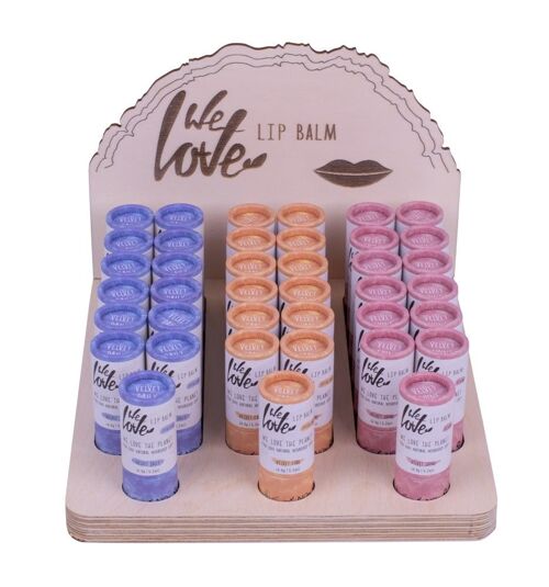 Starter kit Lip Balm (3 x 12 + Tester + Display)