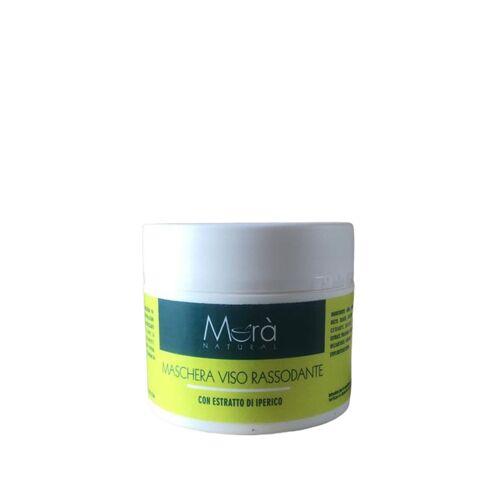 Firming face mask with hypericum extract Morà natural - jar 50ml