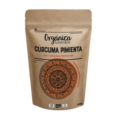 Cúrcuma Pimienta  Orgánica - 100g