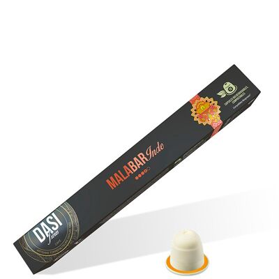 India Malabar Coffee x10 biologisch abbaubare Kapseln
