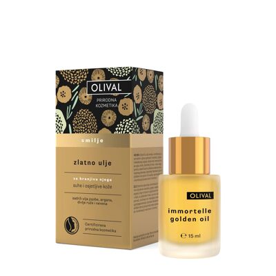 Olio d'oro di immortelle