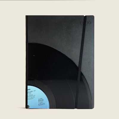 Vinyl-Notizbuch