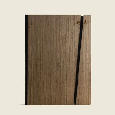 Cuaderno de madera