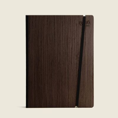 Kalender 2023 mit Umschlag aus Holz