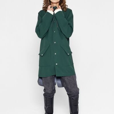 GREEN CITY RAINCOAT - recycled materials Women