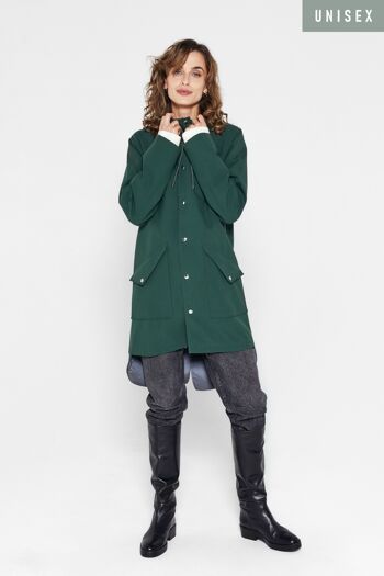 IMPERMÉABLE GREEN CITY - matières recyclées Femme 1