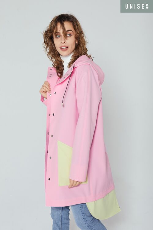 ROSE POCKET COMBO RAINCOAT