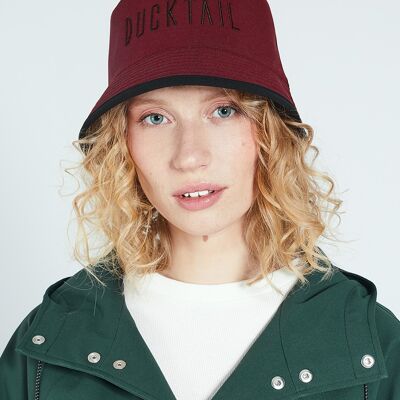 BUCKET HAT - Burgundy