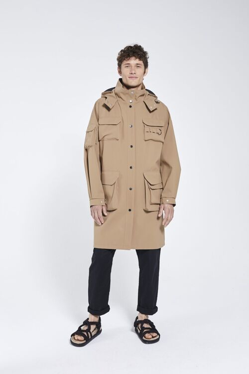 SAND MARILA RAINCOAT - recycled materials Men