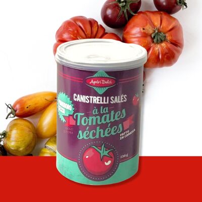 Boite Aperi'Dolci Canistrelli Salé Aux Tomates Séchées - 130 grs