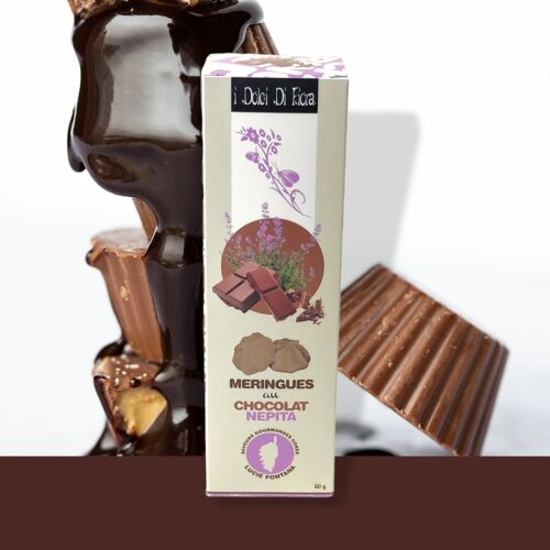 Meringues Nustrale Saveur Chocolat-Népita - 60 grs