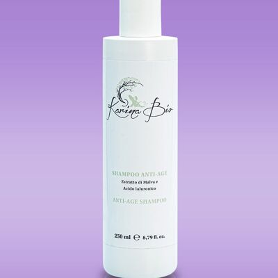 Anti-Age Shampoo - Mallow Extract and Hyaluronic Acid