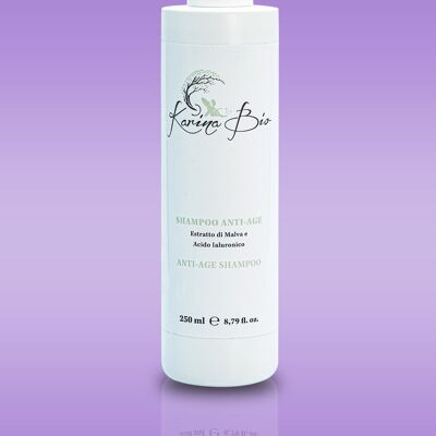Shampoo Anti-Age - Estratto di Malva e Acido Ialuronico