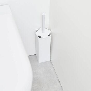 Platawa Toilette blanc- brosse toilettes wc 1