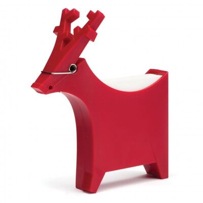 Robin Rouge - Reindeer memo pad holder - desk
