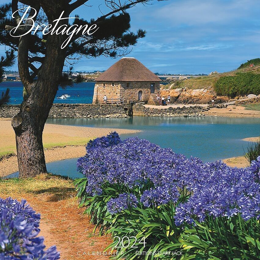 CALENDARIO 2024 BRETAGNA agapanthus AJ