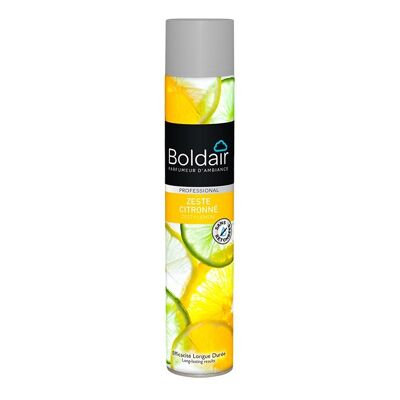 Aérosol zeste citronné 500ML Boldair