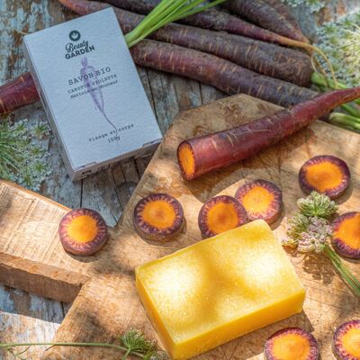 Organic Violet Carrot Soap