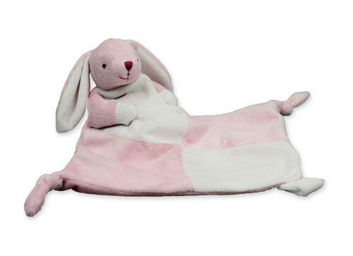 Schnuffeltuch HASE pink