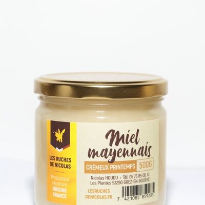 Miel cremosa de primavera 500gr