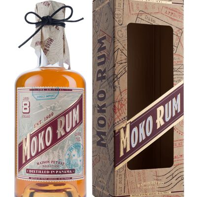 Moko Rum Destilliert in Panama – 8 Jahre alt