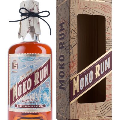 Moko Rum Distilled in Panama – 15 years of age