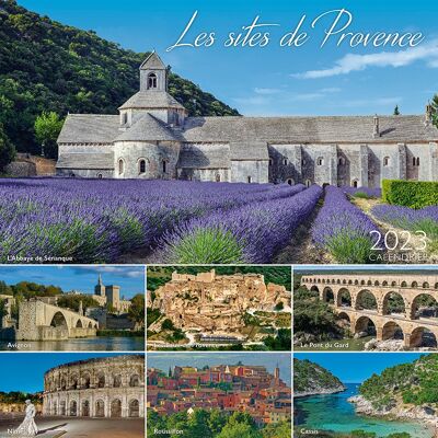 CALENDAR 2023 THE MOST BEAUTIFUL SITES IN PROVENCE
