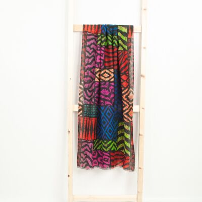 FOULARDS- ÉCHARPE – BUFANDA - Foulard "Nuit Africaine"